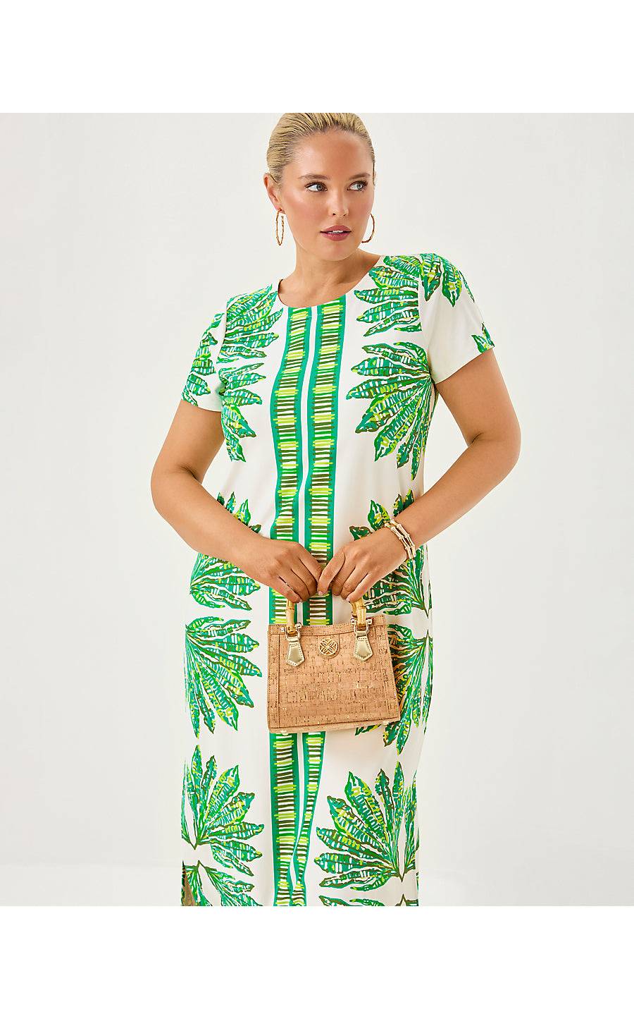 KADEN UPF 50+ MAXI, KITTS GREEN SHADY BABE ENGINEERED CHILLYLILLY