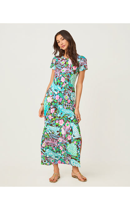 KADEN UPF 50+ MAXI, MULTI OVERSIZED ROYAL ZOO ENGINEERED CHILLYLILLY