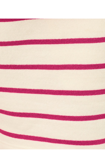 AUBRA SHORT, BERRY BOUQUET LEGACY STRIPE