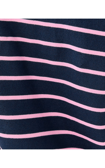 CORVAYA DRESS, LOW TIDE NAVY LEGACY STRIPE