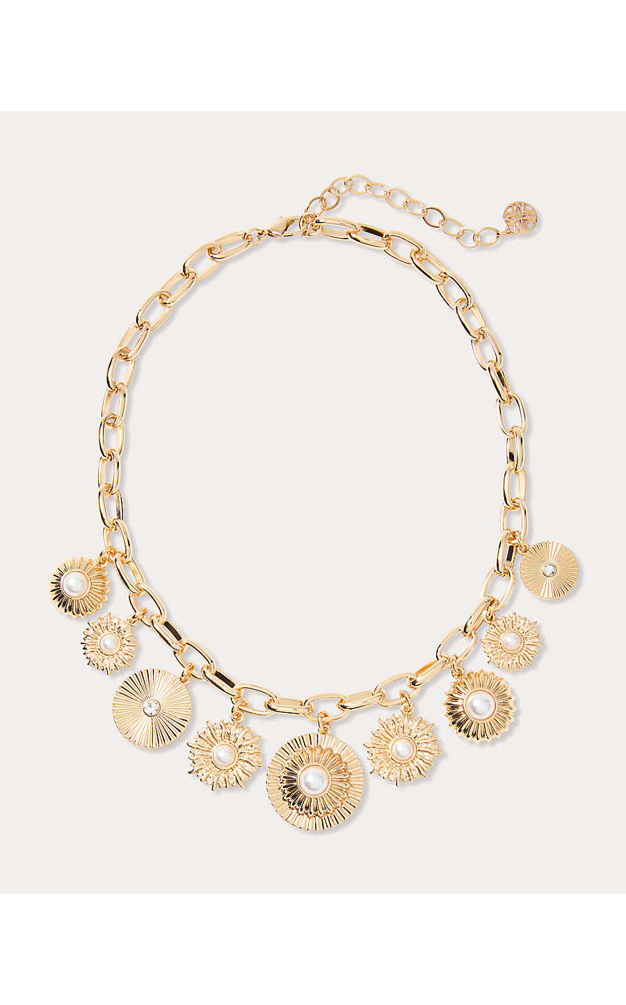 CANOPY COLONY NECKLACE, GOLD METALLIC