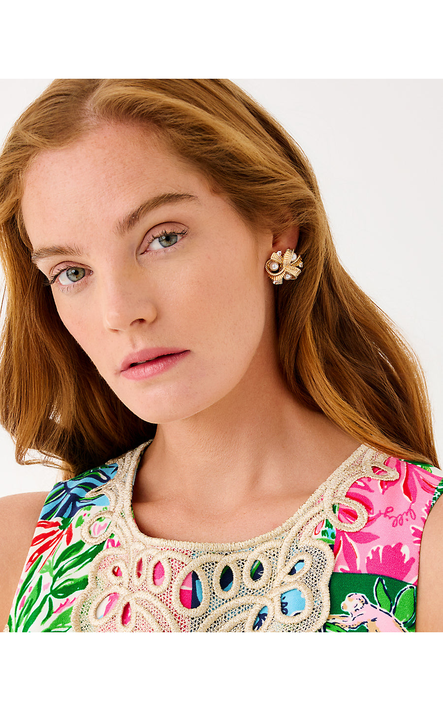 TIS THE SEASON PEARL CLUSTER, GOLD METALLIC