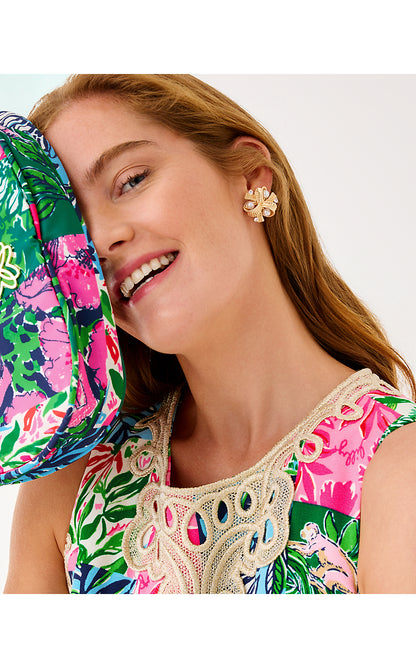 TIS THE SEASON PEARL CLUSTER, GOLD METALLIC