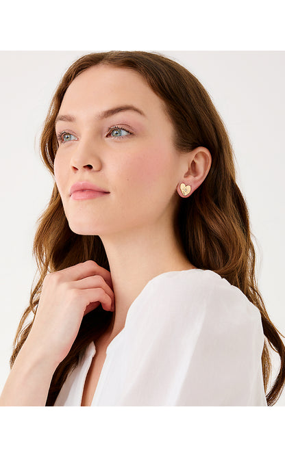 SPICY SOCIALITE EARRING SET, GOLD METALLIC