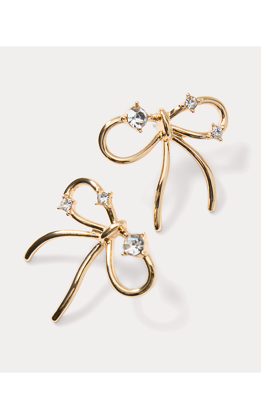 TIS THE SEASON EARRINGS, GOLD METALLIC