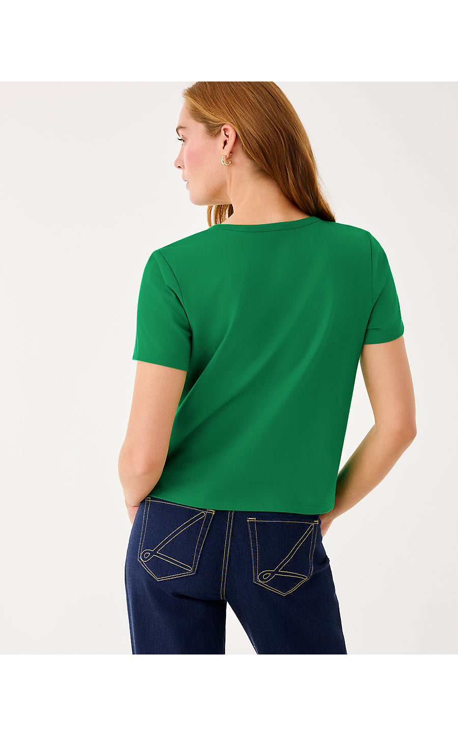 CLAIRMONT RHINESTONE KNIT, BAMBOO GREEN