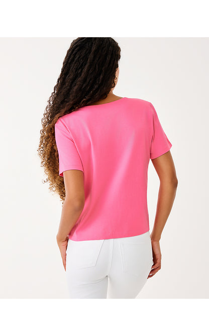 CLAIRMONT RHINESTONE KNIT, CONFETTI PINK