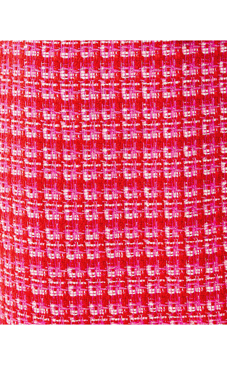KELS BOUCLE MINI SKIRT, CRANBERRY RED FIESTA BOUCLE