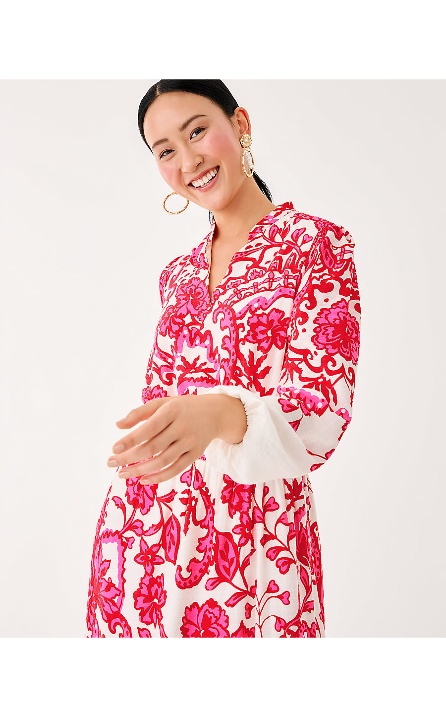 AXTON MIDI DRESS, COCONUT SPICY SOCIALITE ENGINEERED MIDI DRESS