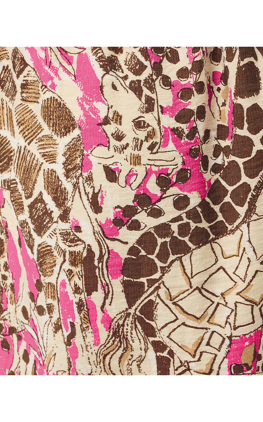 AXTON MIDI DRESS, PINK ASTER SKETCHING ON SAFARI