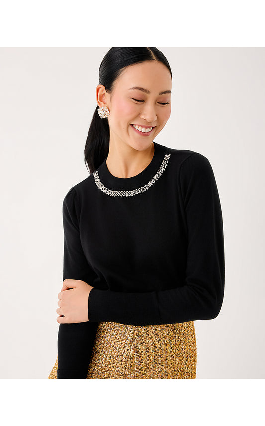 MORGEN SWEATER, BLACK