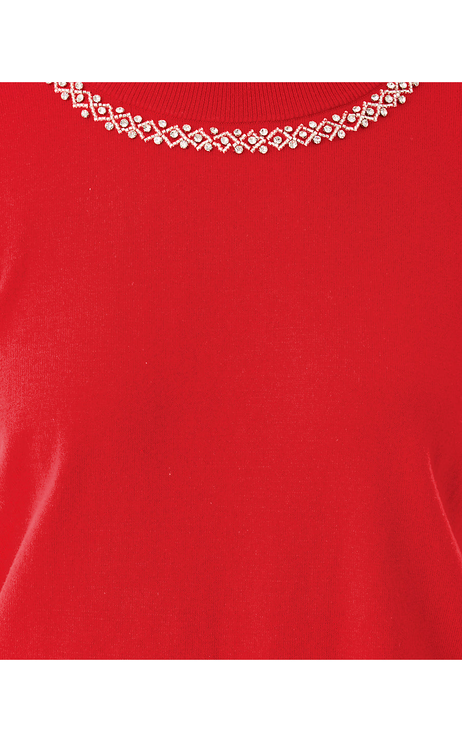 MORGEN SWEATER, CRANBERRY RED