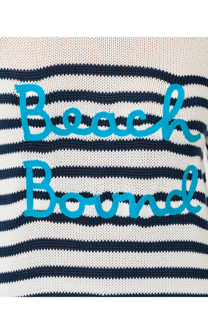 KELSA SWEATER, COCONUT BEACH BOUND EMBROIDERY
