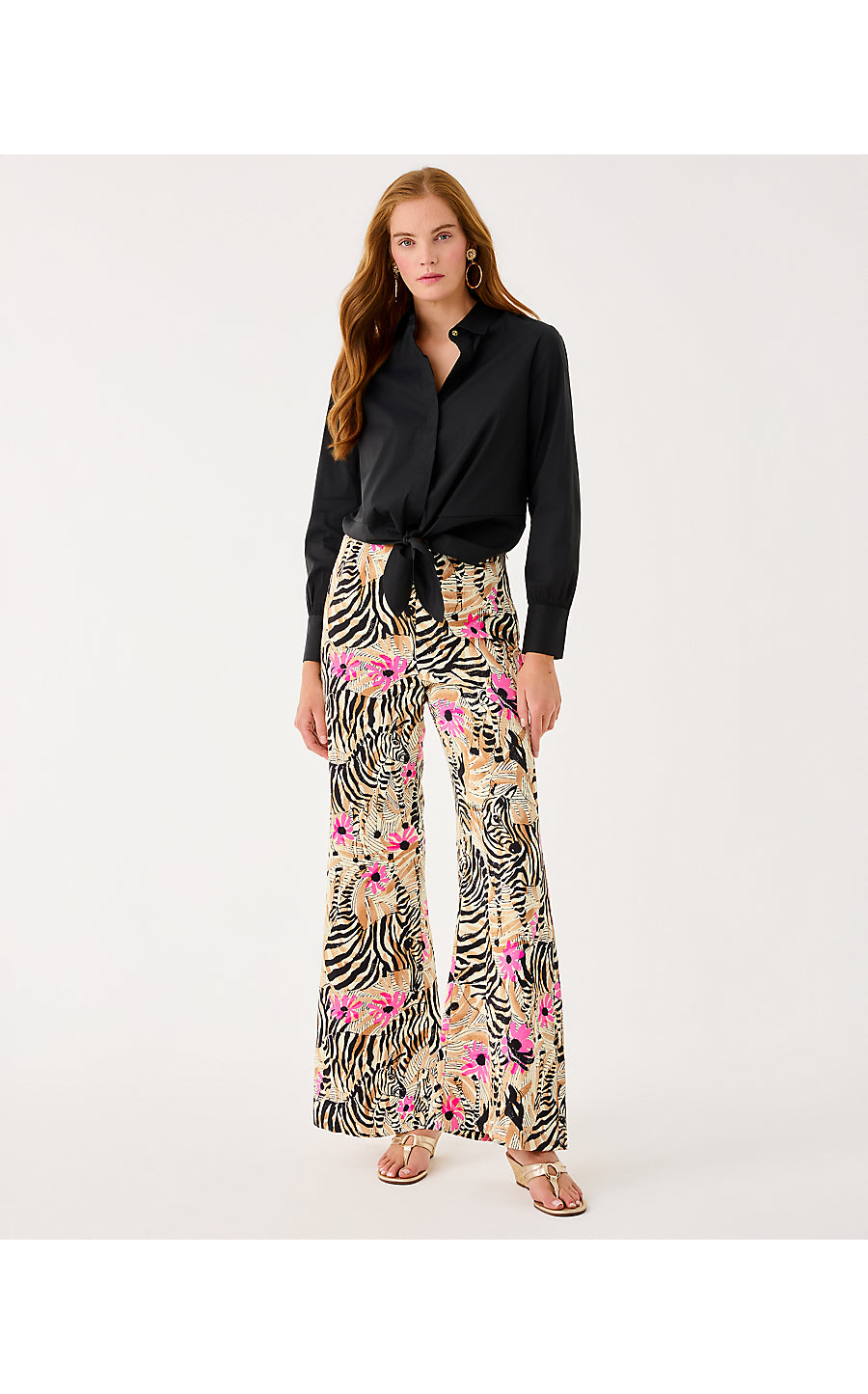 POLYANNA PALAZZO PANT, RUTABAGA EL MOROCCO