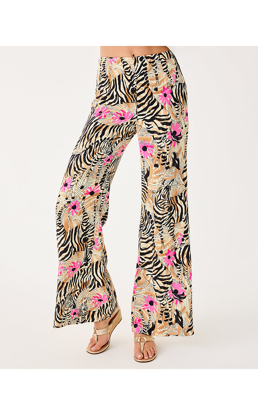 POLYANNA PALAZZO PANT, RUTABAGA EL MOROCCO