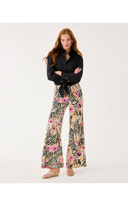 POLYANNA PALAZZO PANT, RUTABAGA EL MOROCCO