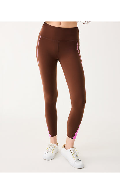 WEEKENDER HIGH RISE LEGGING, FRENCH ROAST