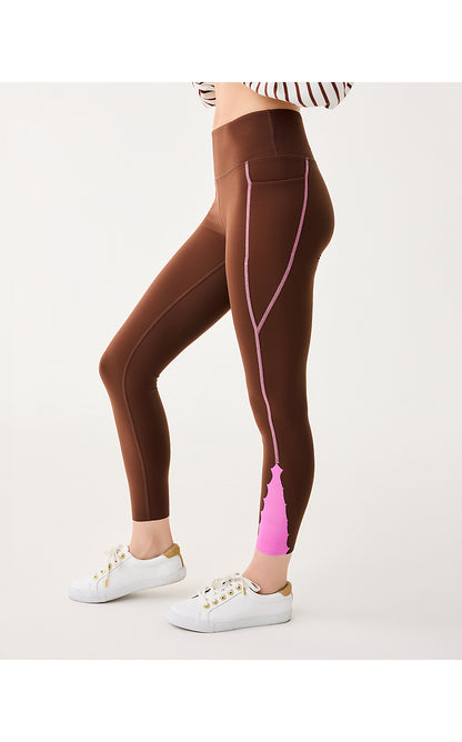 WEEKENDER HIGH RISE LEGGING, FRENCH ROAST