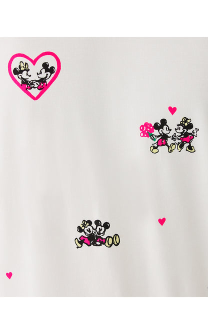 BALLAD LONG SLEEVE DRESS, COCONUT DISNEY HALF DROP