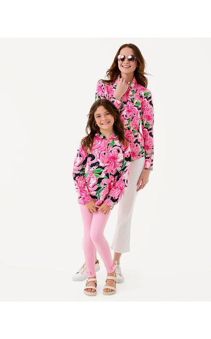 MINI KAMILLIE HOODIE, ONYX PARTY ALL THE TIME LUXLETIC