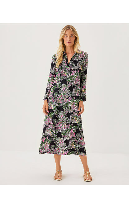 SIMONA DRESS, ONYX PB ANNIVERSARY TOILE