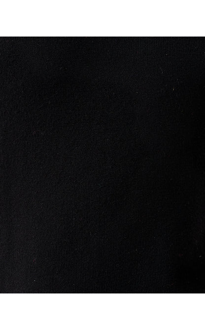 HARP SWEATER SHELL, BLACK