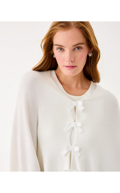 HARP WRAP W/ BOWS, COCONUT