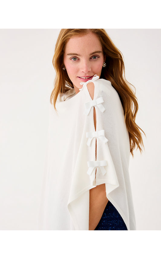 HARP WRAP W/ BOWS, COCONUT