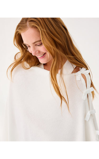 HARP WRAP W/ BOWS, COCONUT