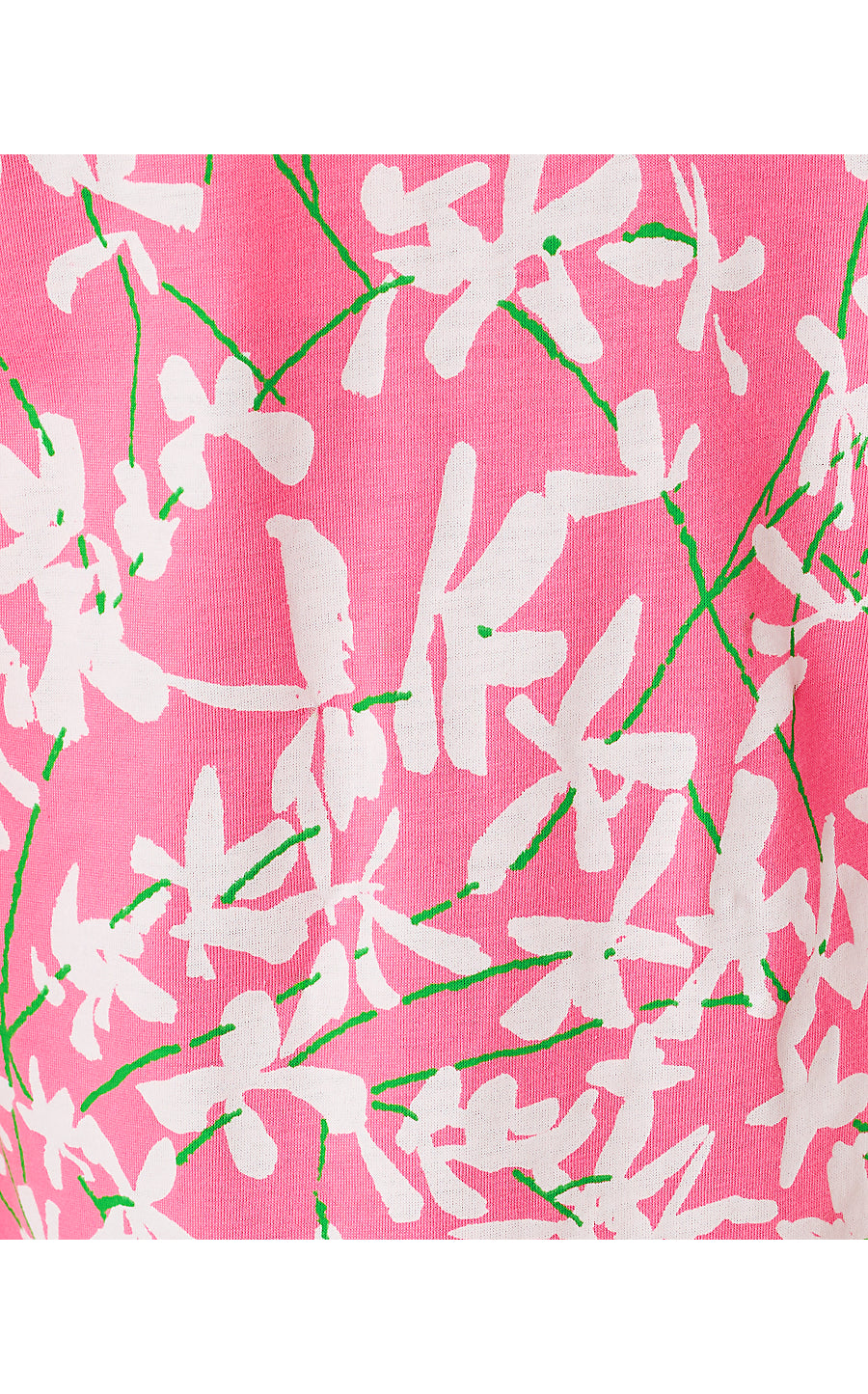 CAREY DRESS, CONFETTI PINK LIZA OVERPRINT