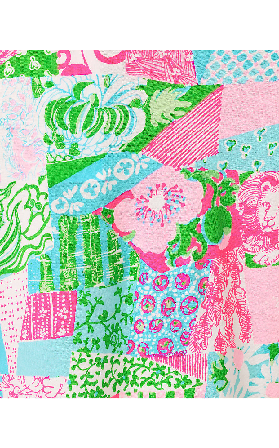 CAREY DRESS, MULTI CRAZY QUILT