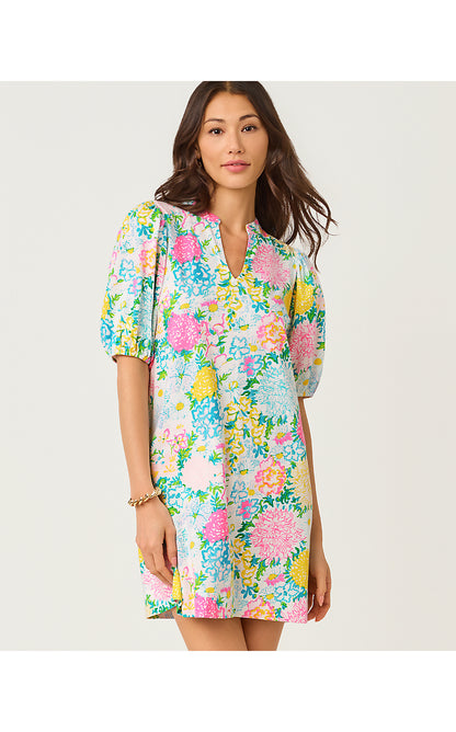 CAREY DRESS, MULTI LILLY GARDEN