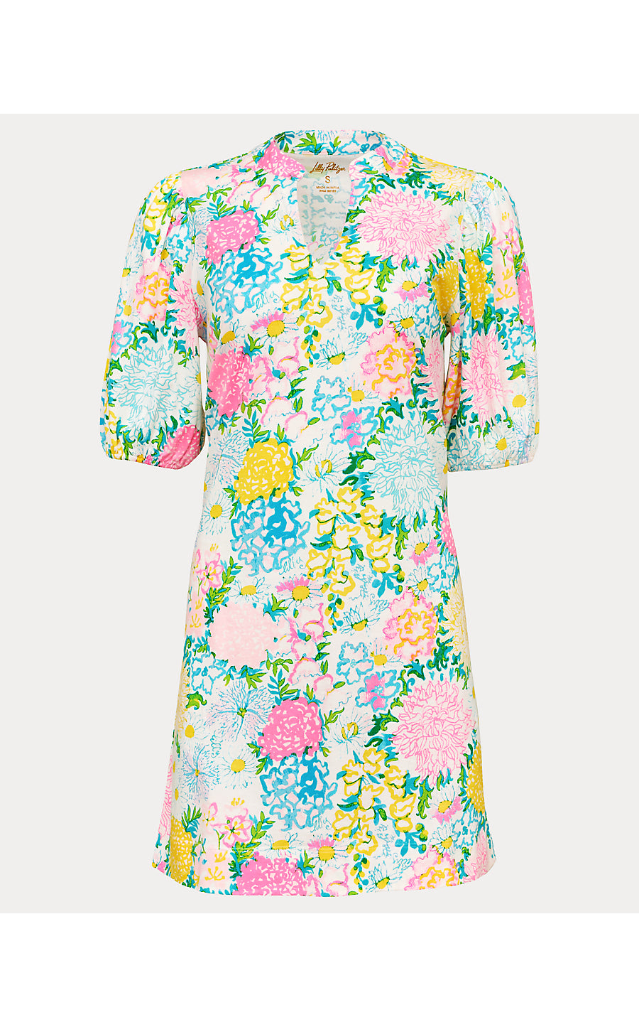 CAREY DRESS, MULTI LILLY GARDEN