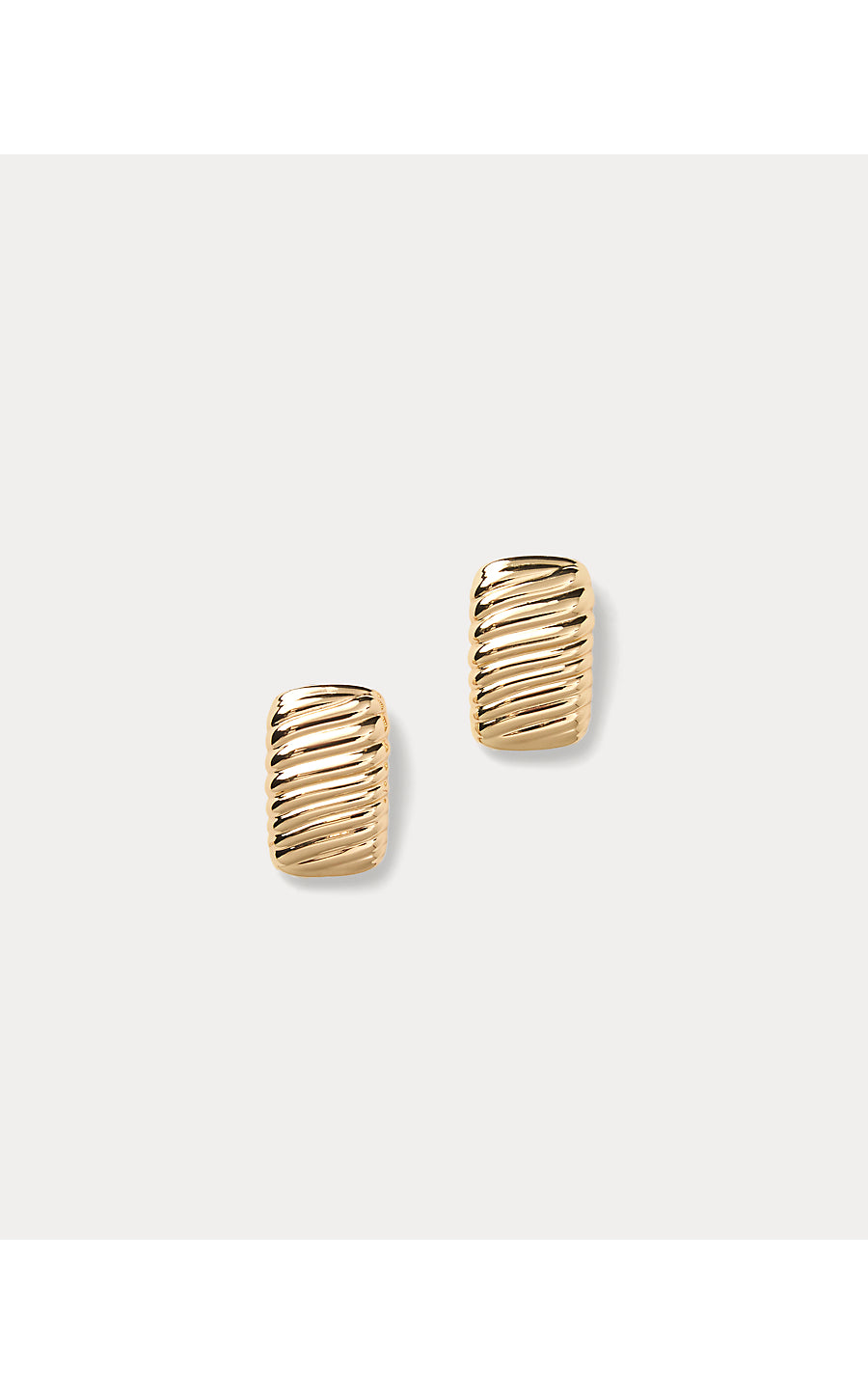 VINEY LINEY EARRINGS, GOLD METALLIC