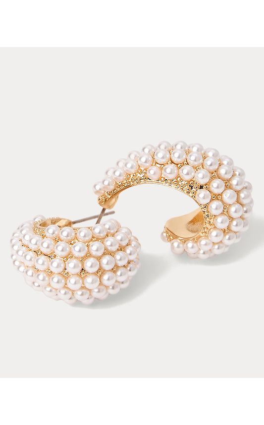 LILLY OF THE VALLEY HOOP, RESORT WHITE