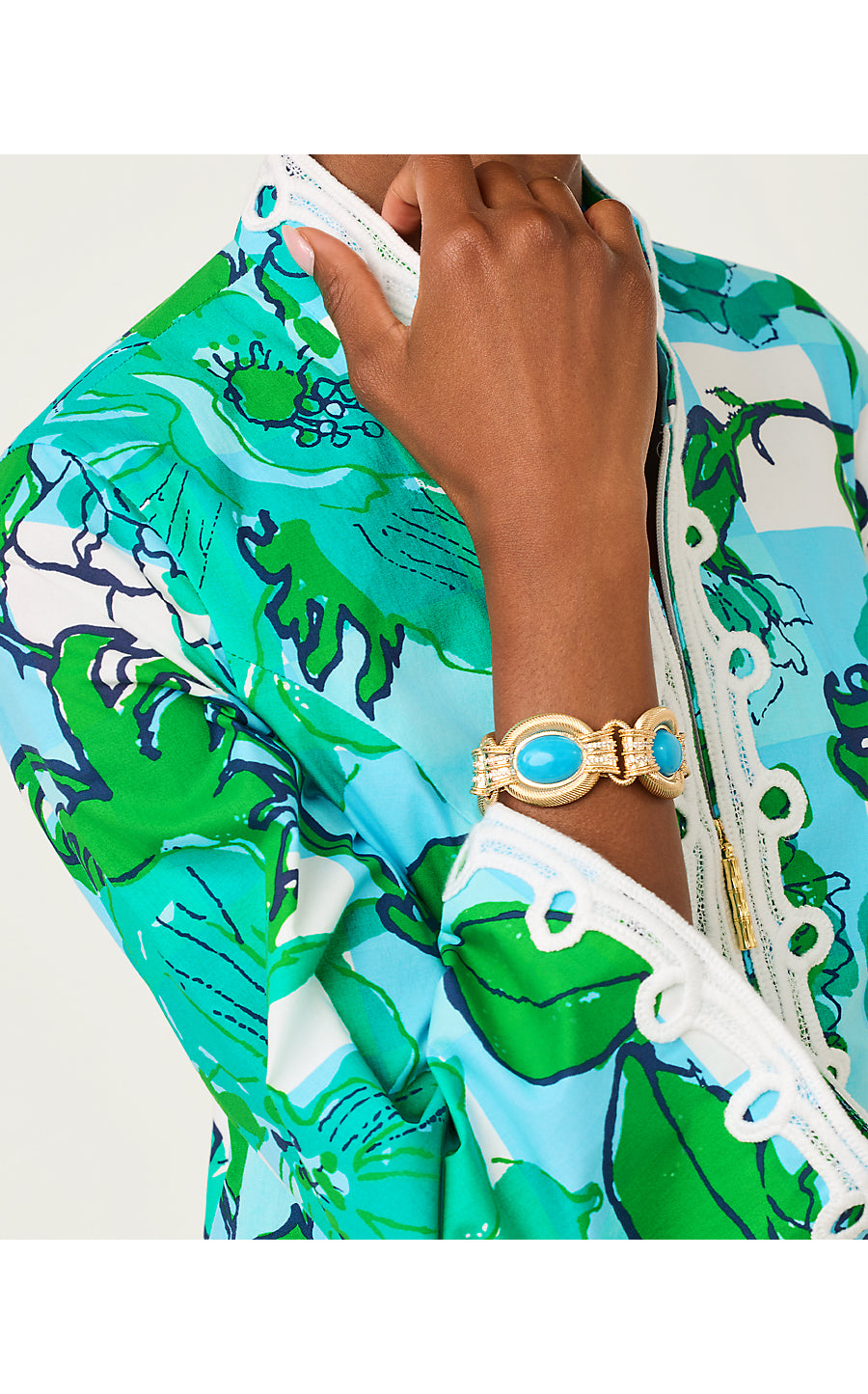 CATCHIN RAYS BRACELET, TURQUOISE TIDE