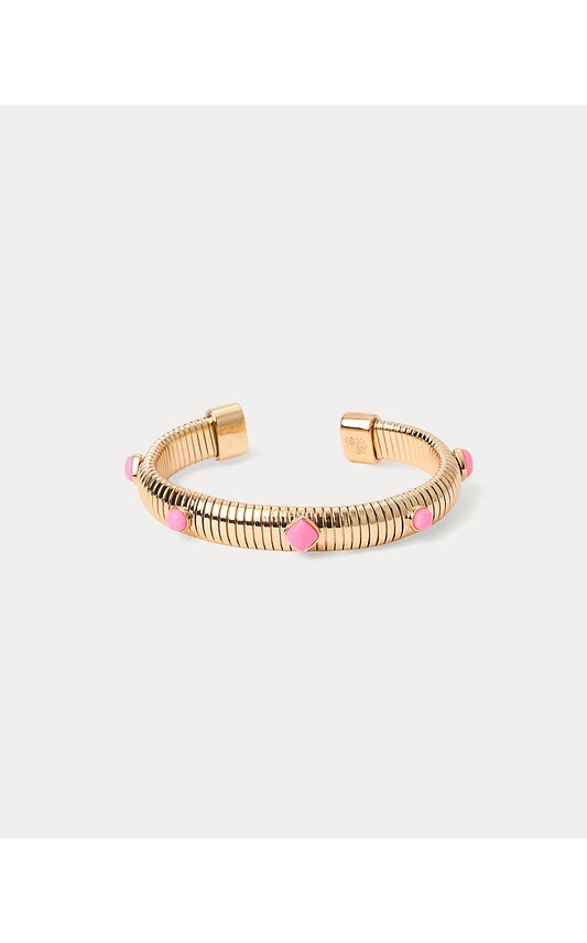 SUNSHINE GROVE BANGLE BRACELET, CHERRY BLOSSOM PINK