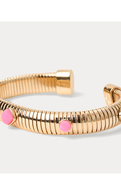 SUNSHINE GROVE BANGLE BRACELET, CHERRY BLOSSOM PINK