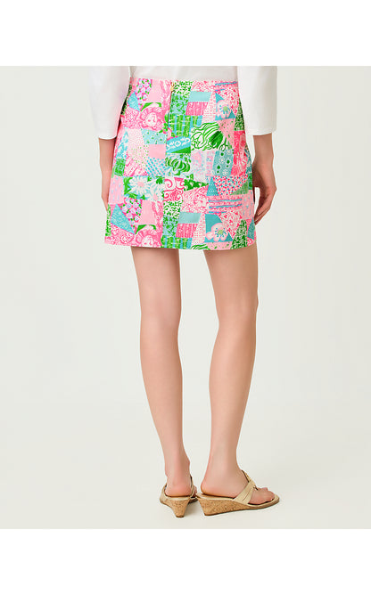 LA COSTA MINI SKORT, MULTI CRAZY QUILT