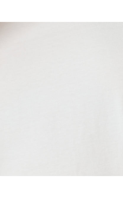 CLAIRMONT PEARL KNIT TOP, RESORT WHITE