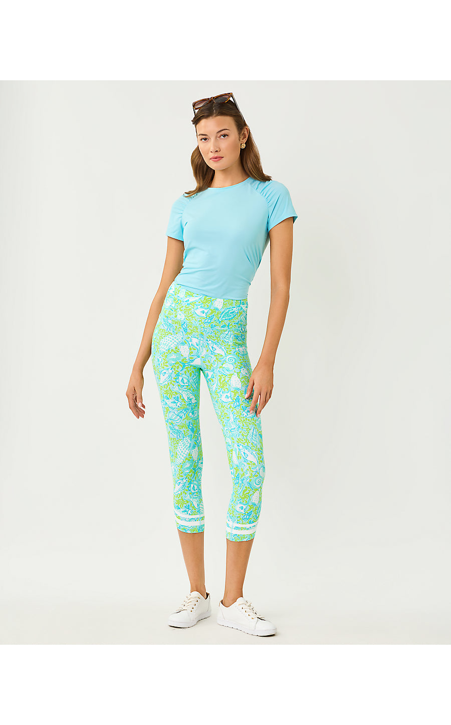 BRIA ACTIVE TEE UPF 50+, DAY DREAM BLUE