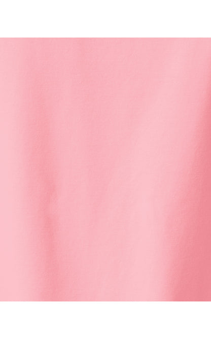 KEY WEST 3/4 SLEEVE TOP, CONCH SHELL PINK