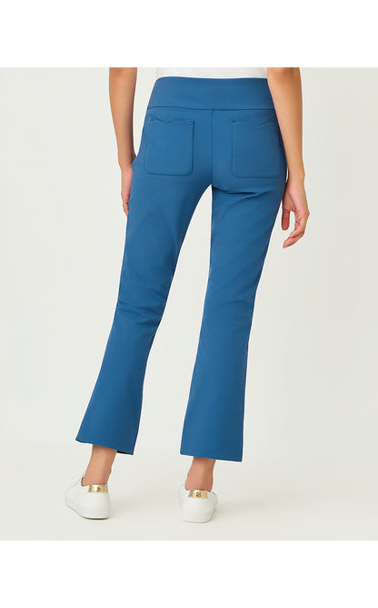 CORSO SCALLOP KICK FLARE PANT, STARLIGHT NAVY