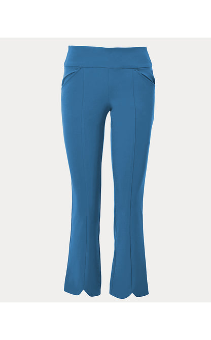 CORSO SCALLOP KICK FLARE PANT, STARLIGHT NAVY