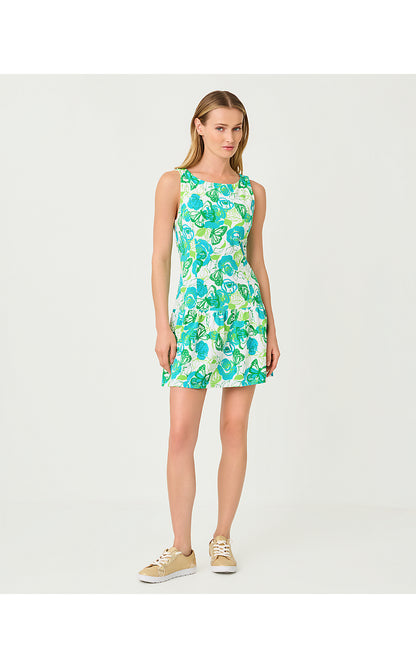 NADEERA ACTIVE DRESS UPF 50+, RESORT WHITE MONARCH ROSE