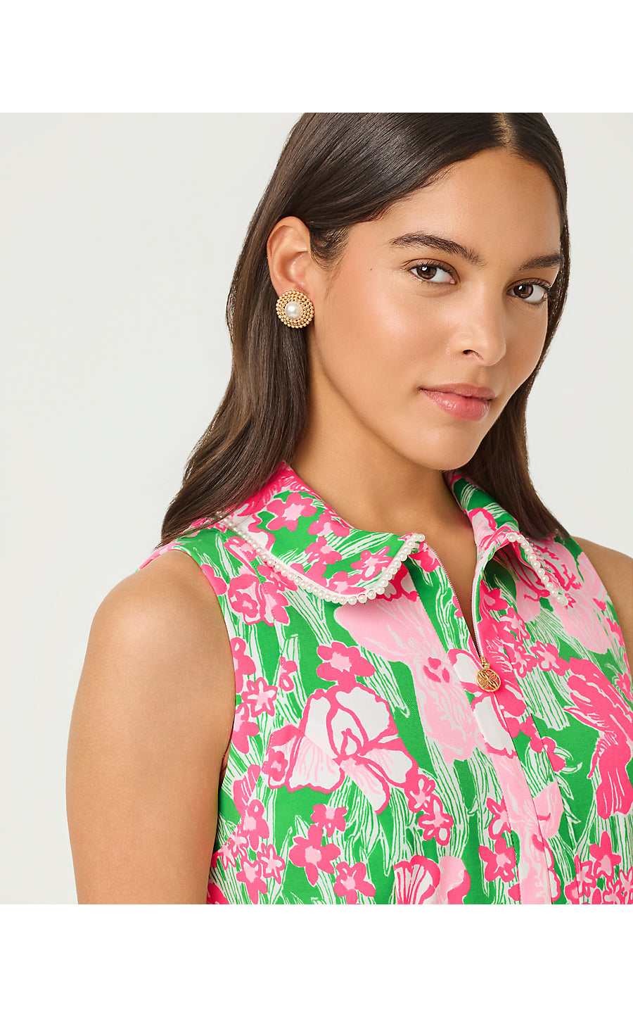 KATHY PEARL DRESS UPF 50+, PUTTING GREEN HANNAH GOLF