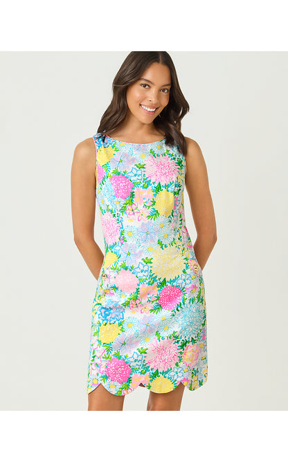THE SCALLOP LILLY SHIFT, MULTI LILLY GARDEN