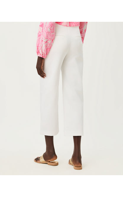 SARISSA CROP PANT, RESORT WHITE