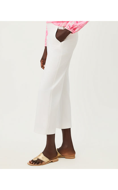 SARISSA CROP PANT, RESORT WHITE
