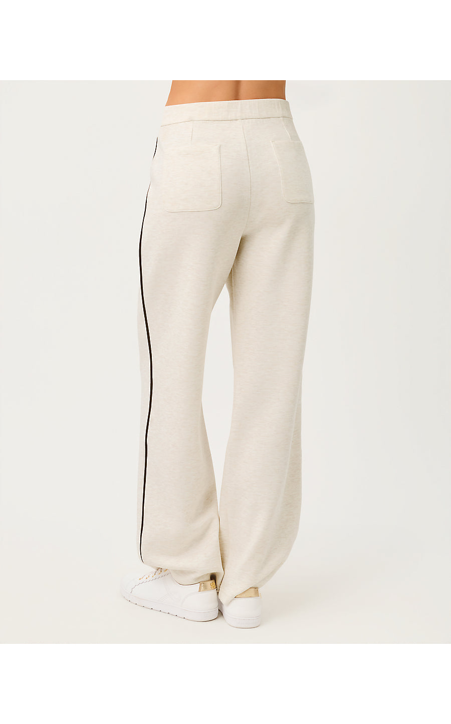 NASSAU LOUNGE PANT UPF 50+, HEATHERED COCONUT